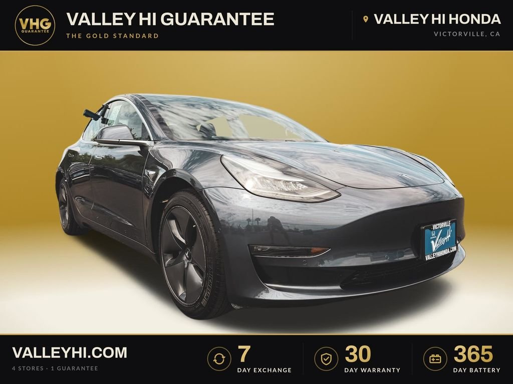 Used 2018 Gray Tesla Long Range image 1