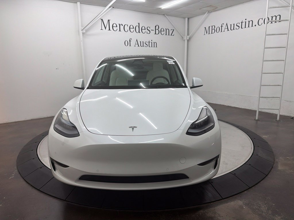 Used 2022 Tesla Model Y Long Range with VIN 7SAYGAEEXNF521148 for sale in Austin, TX