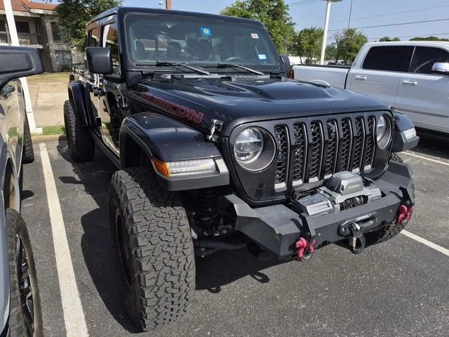 Used 2021 Black Clearcoat Jeep Rubicon image 1