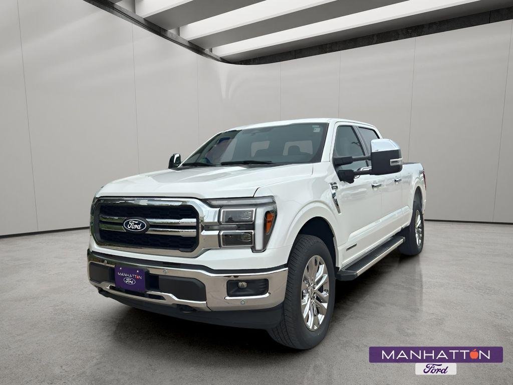 New 2025 Star White Metallic Tri-Coat Ford Lariat® image 1
