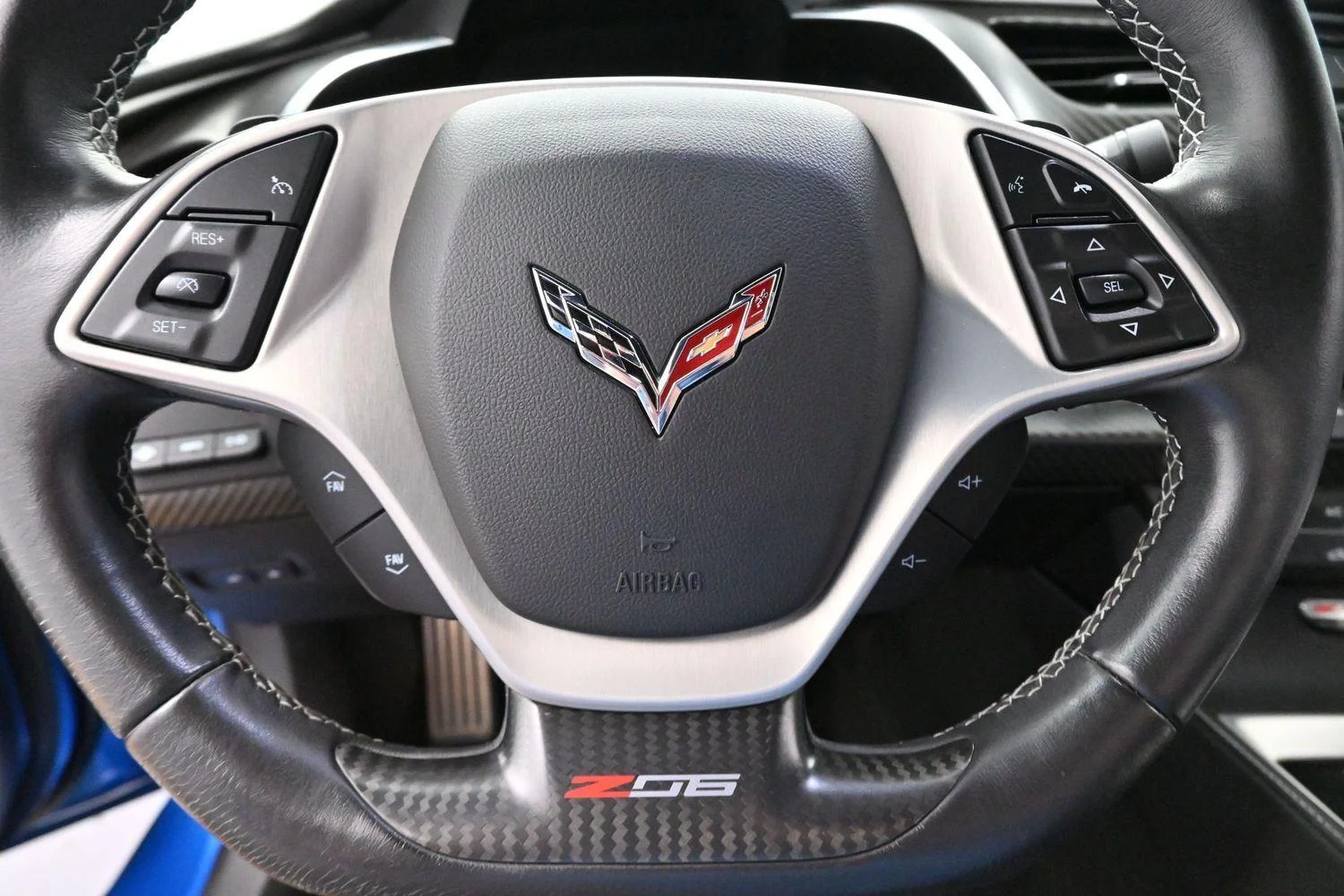 Used 2016 LAGUNA BLUE METALLIC TINTCOAT Chevrolet Z06 3LZ image 18