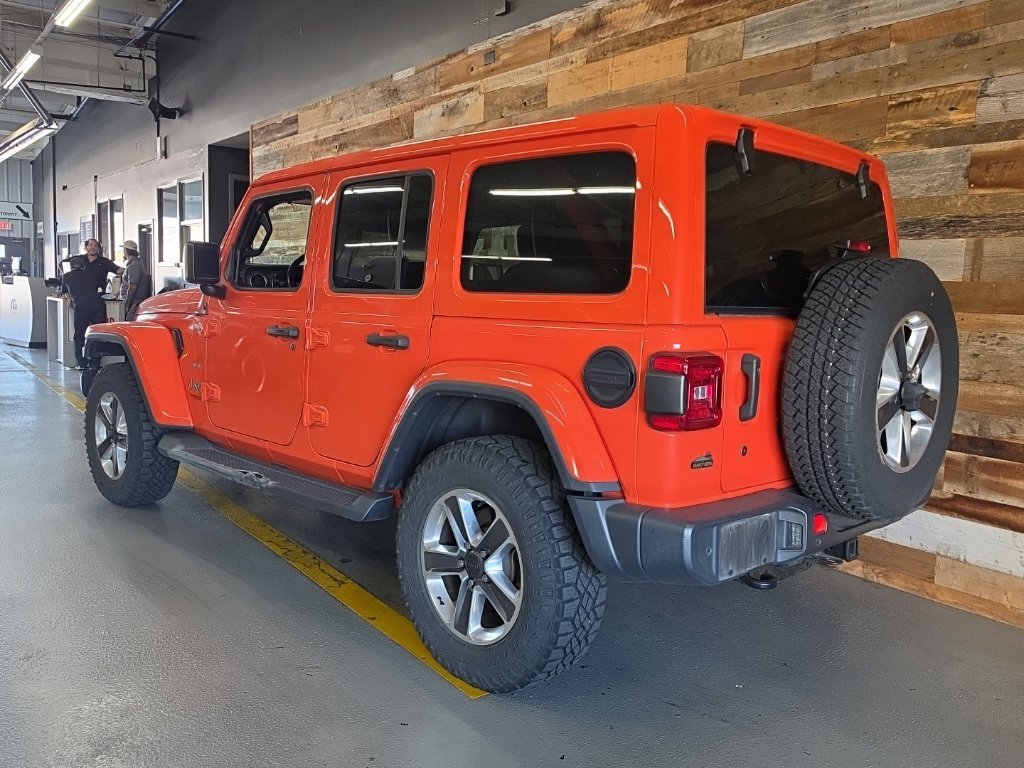 Used 2020 Punkn Metallic Clearcoat Jeep Unlimited Sahara image 4