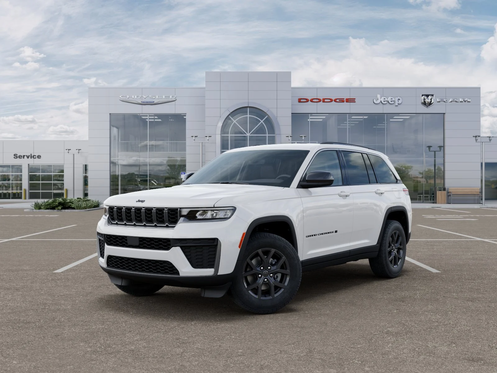 New 2027 Bright White Clear-Coat Paint Jeep Laredo Altitude image 37