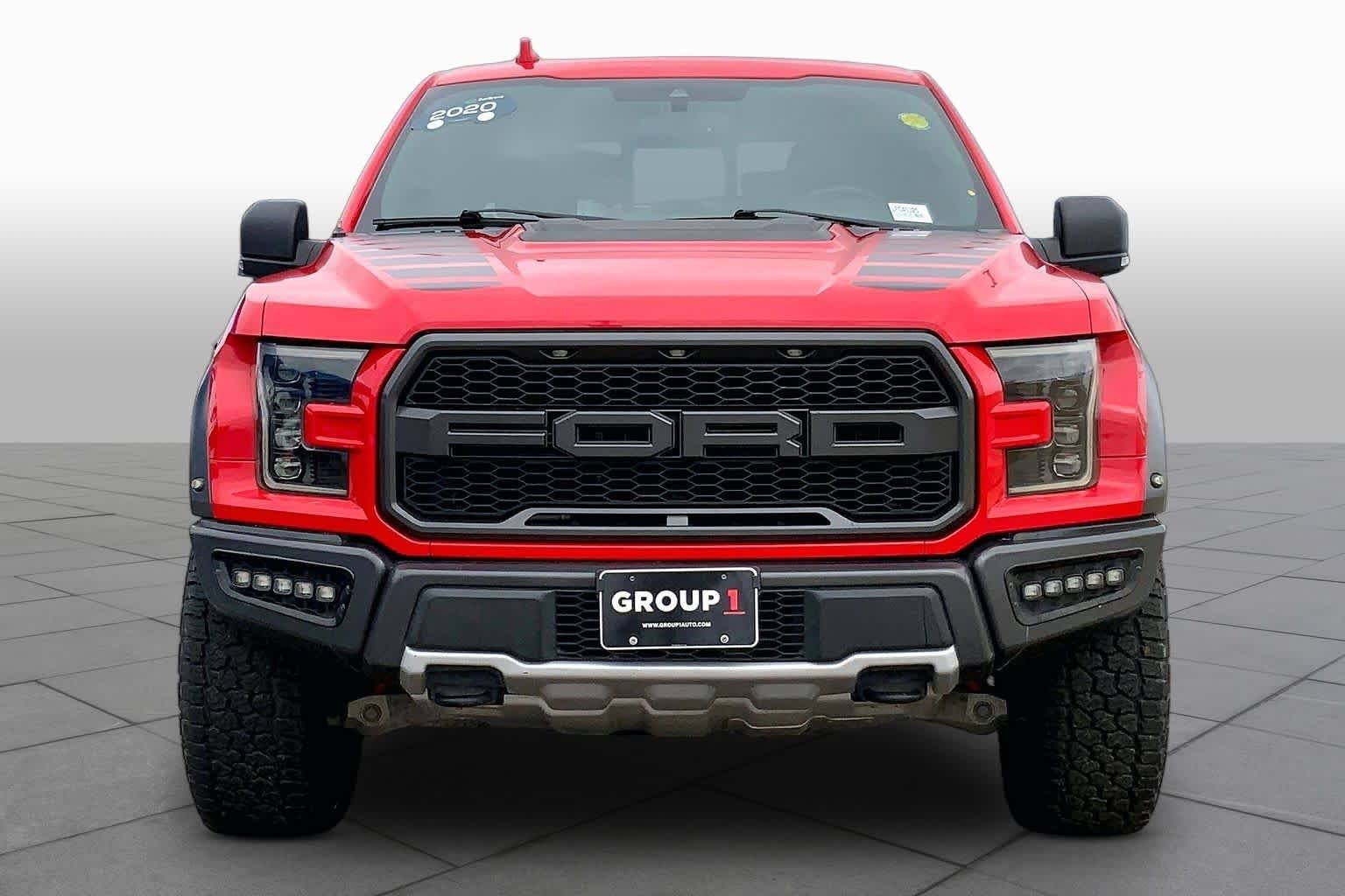 Used 2020 Race Red Ford Raptor image 4