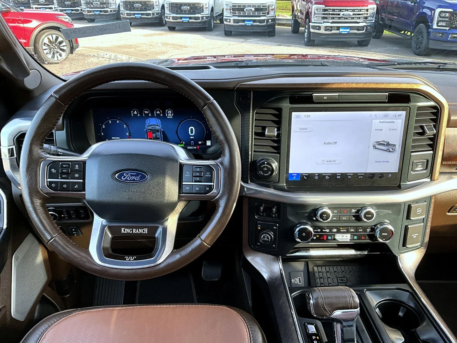 Used 2025 Red Ford King Ranch image 15