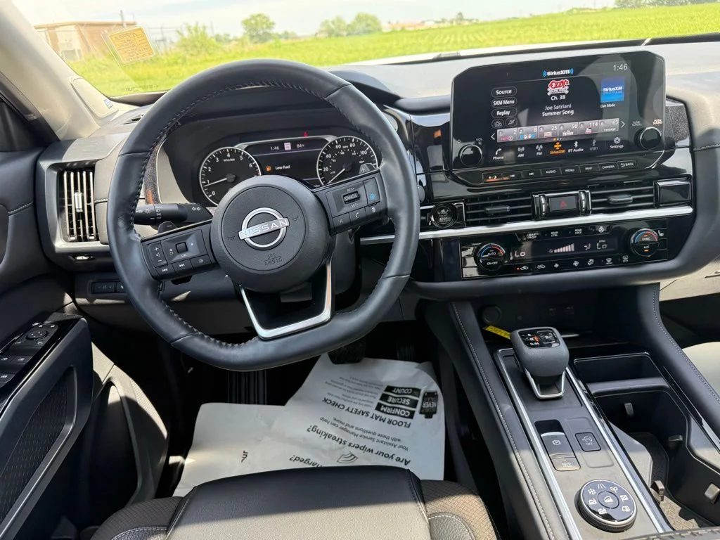 Certified Used 2025 White Pearl Nissan SL image 12