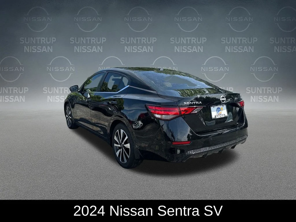 Used 2024 Black Nissan SV image 3