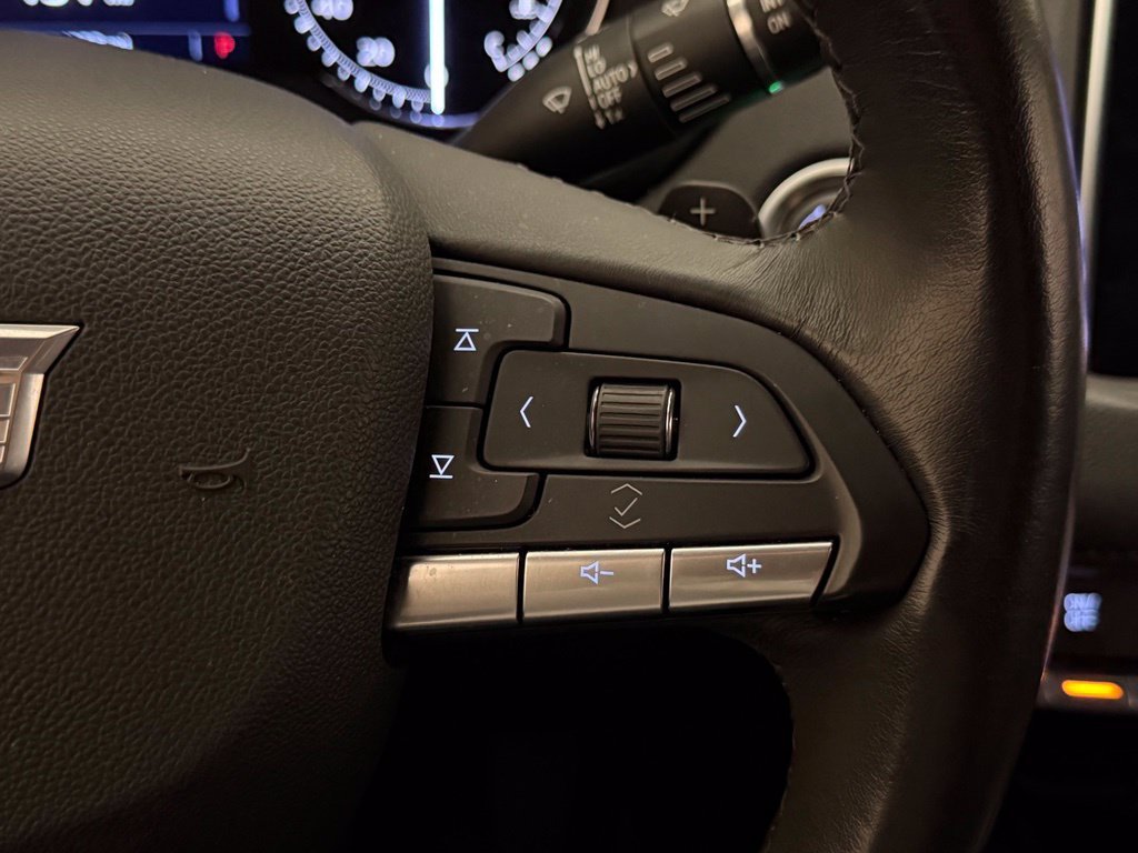 Used 2023 Argent Silver Metallic Cadillac Premium Luxury image 36