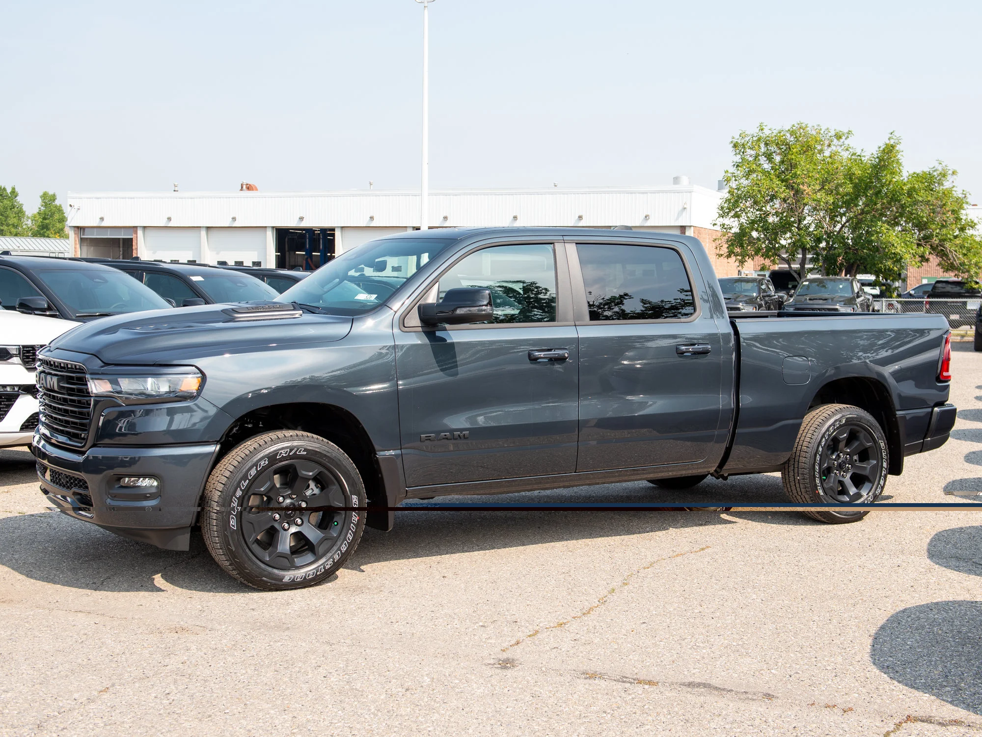 New 2026 Blue RAM Sport* Crew Cab 4x4, Panoramic Sunroof, Heated Seats, Alpine Audio image 2