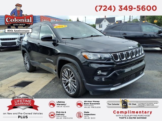 Pre-Owned 2023 Jeep Compass Limited 4WD 4D Sport Utility