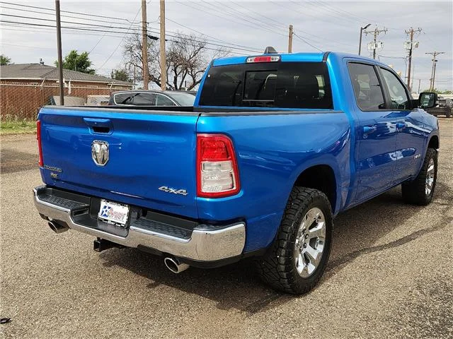 Used 2022 Blue RAM Big Horn/Lone Star 4x4 Crew Cab 144.5 in. WB image 4