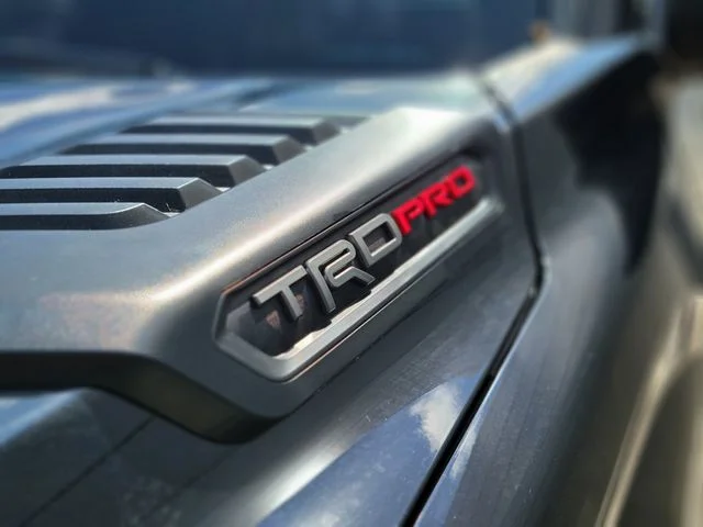 Used 2025 Midnight Black Metallic Toyota TRD Pro image 39