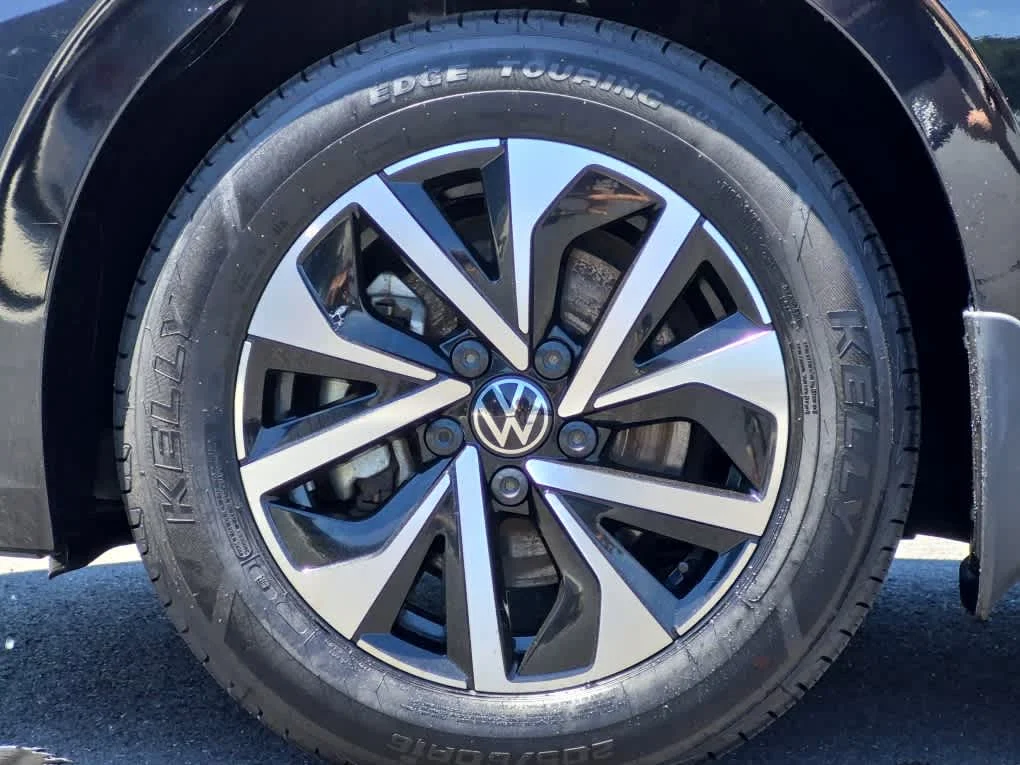 Used 2024 Deep Black Pearl Volkswagen S image 6