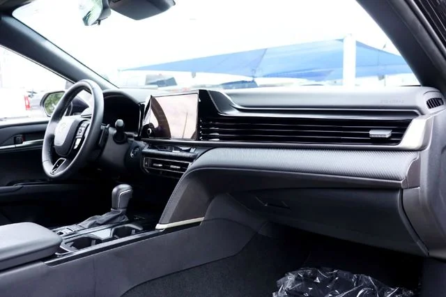Used 2025 Midnight Black Metallic Toyota SE image 20
