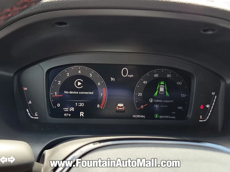 Used 2025 RED Acura AWD w/A-Spec Package image 22