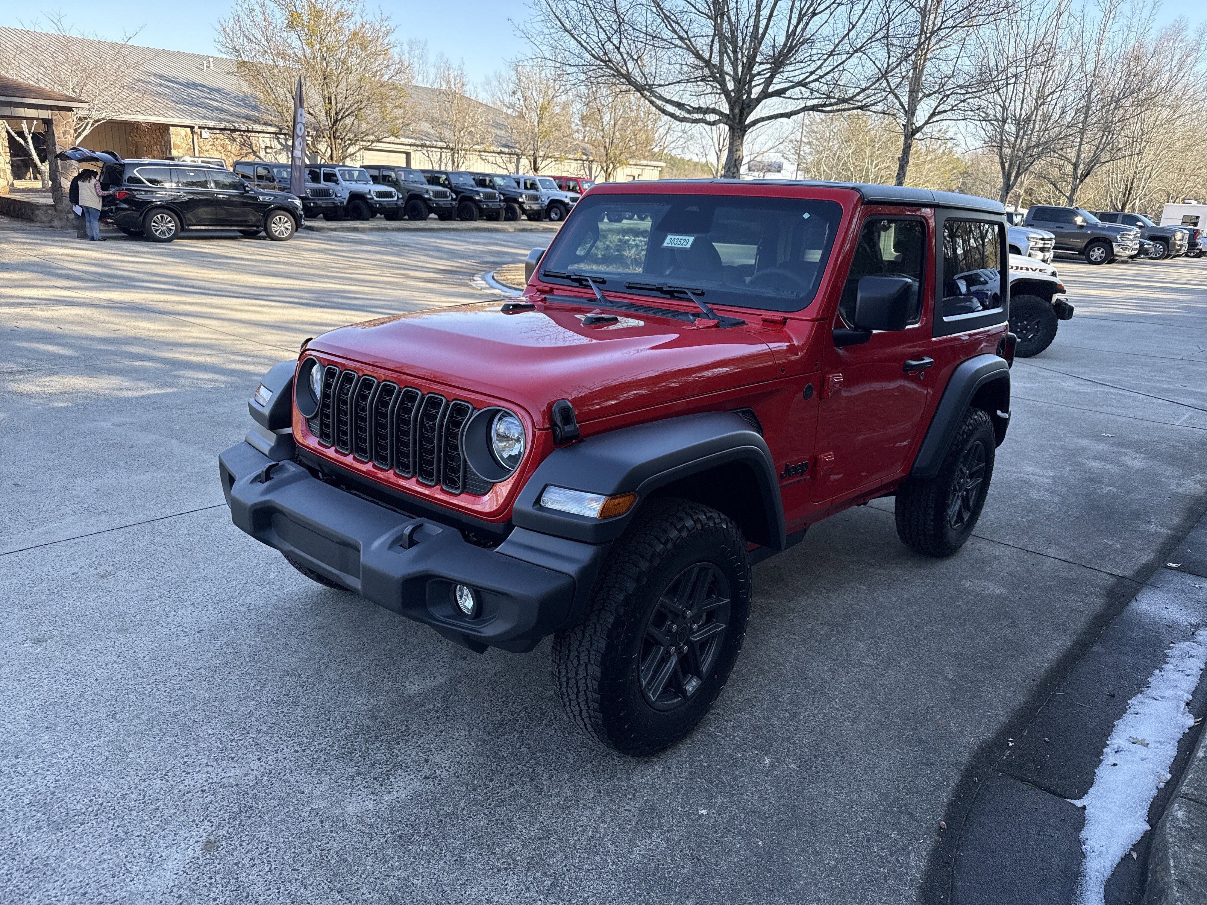New 2026 Firecracker Red Clearcoat Jeep Sport S image 3
