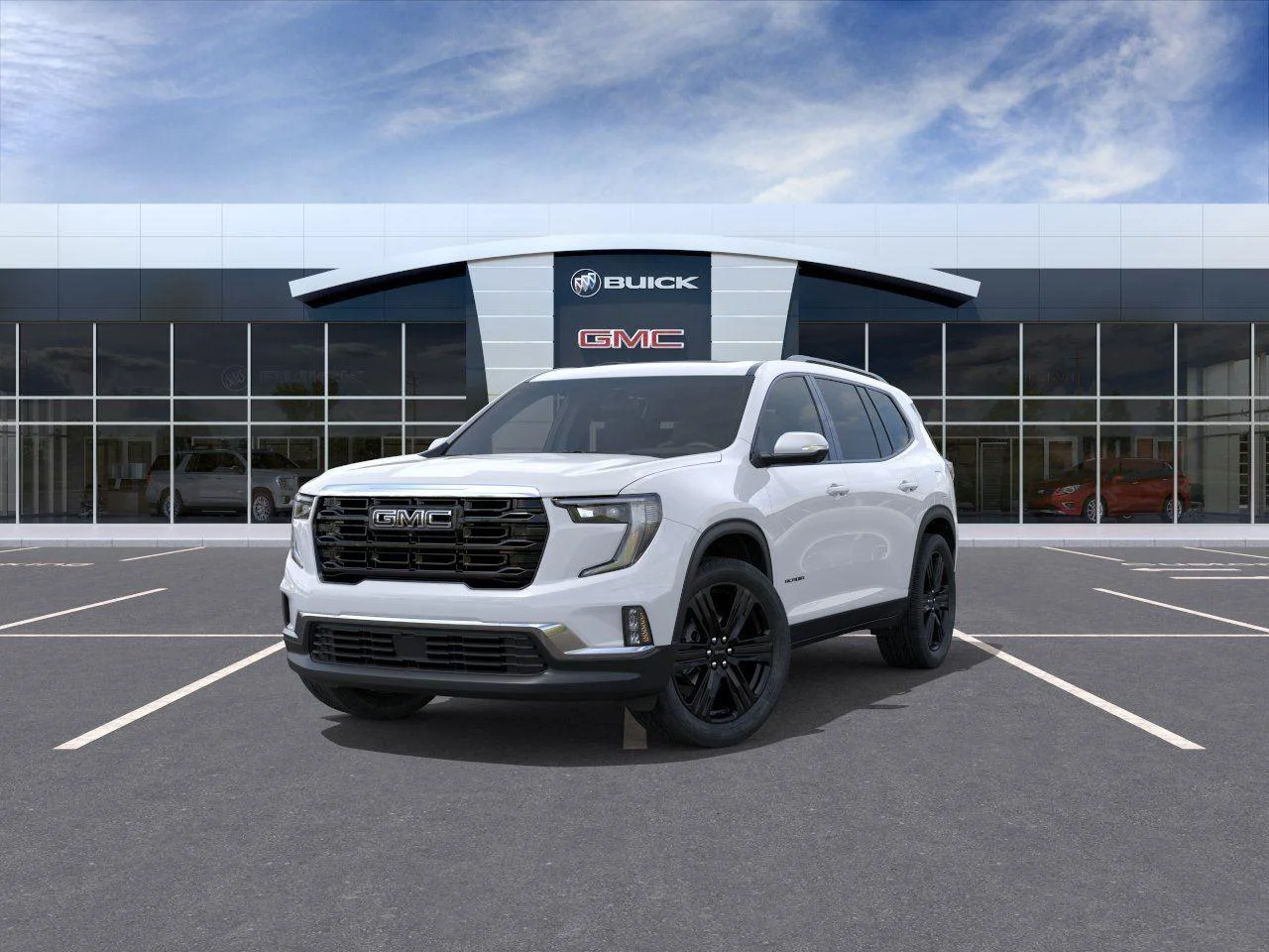 New 2026 Glacier White Tricoat GMC Elevation image 8