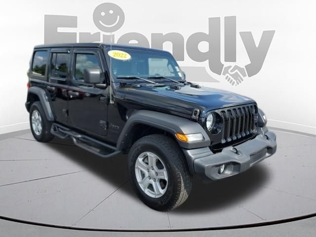 Used 2022 Black Jeep Unlimited Sport S image 7