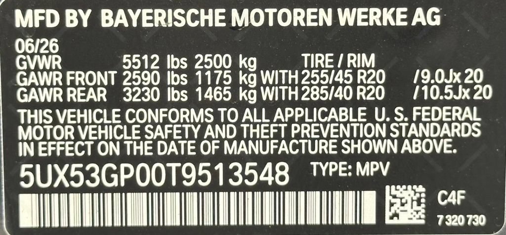 New 2026 Arctic Race Blue metallic BMW 30 xDrive image 43