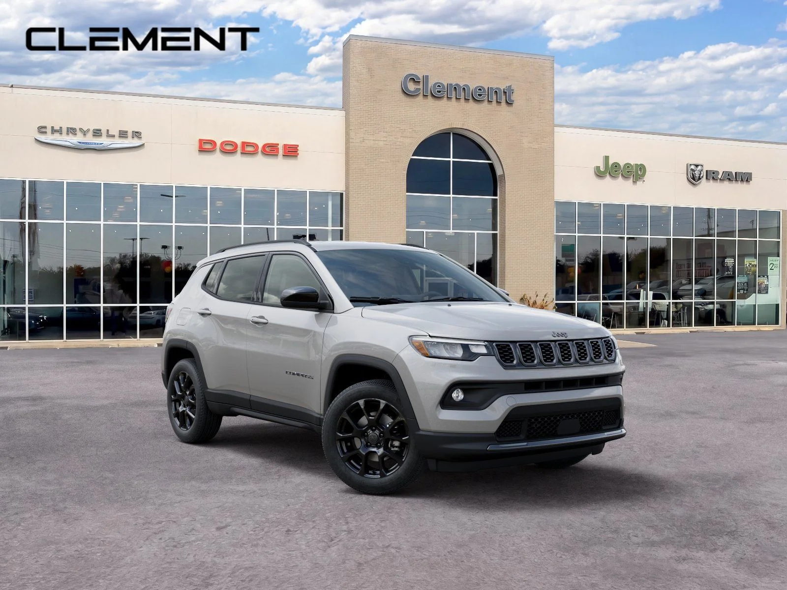 New 2026 Silver Zynith Metallic Clear-Coat Exterior Paint Jeep Latitude image 6