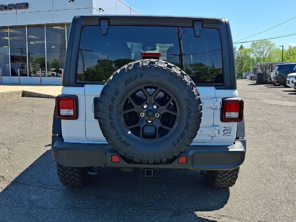 New 2026 Bright White Clear-Coat Exterior Paint Jeep Willys image 7