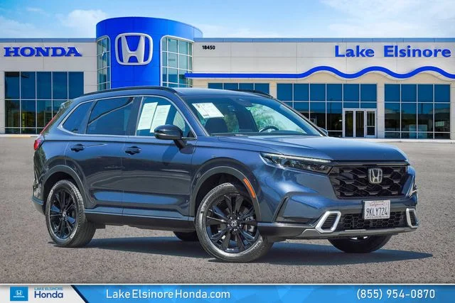 Used 2024 Canyon River Blue Metallic Honda Sport Touring image 1