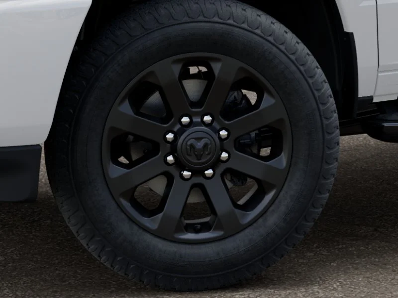 New 2026 Bright White Clear-Coat Exterior Paint RAM Laramie image 34