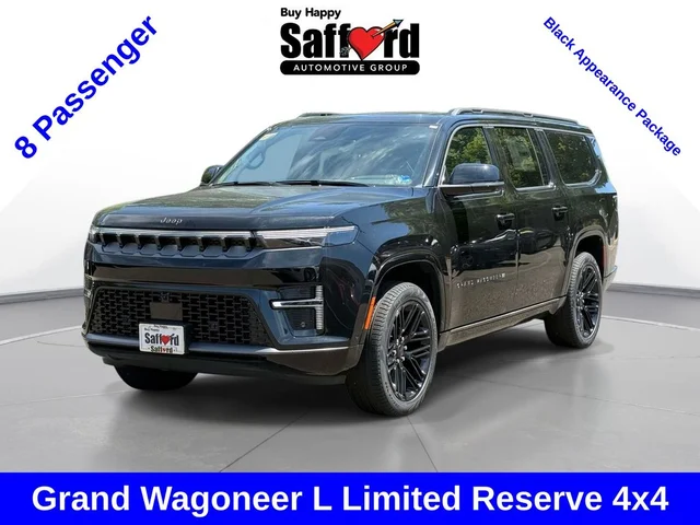 New 2026 Jeep Grand Wagoneer L Limited Reserve 4D Sport Utility in