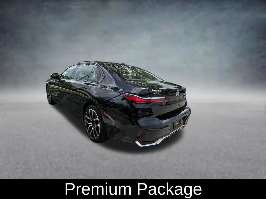 Certified Used 2025 Black BMW 740i xDrive image 5