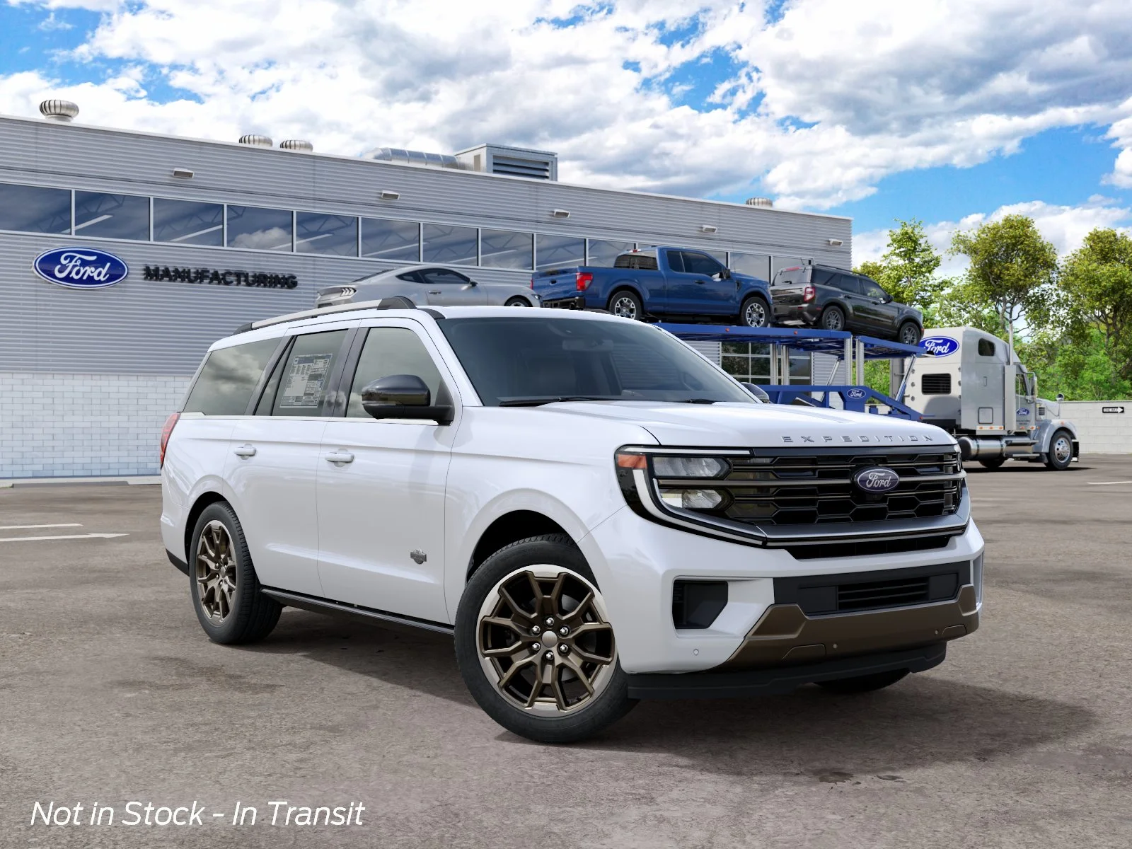 New 2027 Star White Metallic Tri-Coat Ford King Ranch® image 1