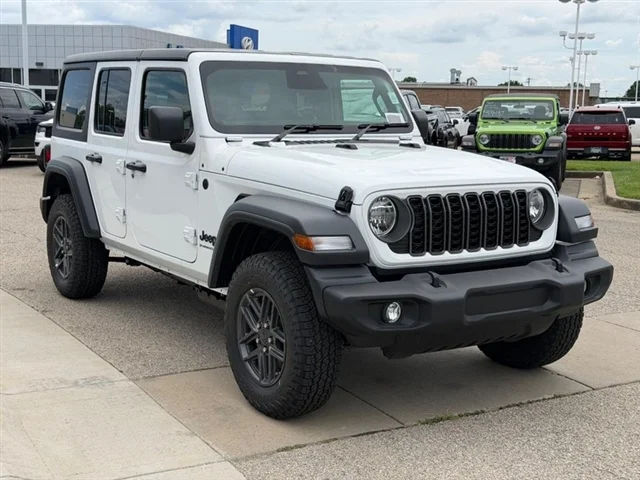 New 2026 Bright White Clearcoat Jeep Sport RHD image 3