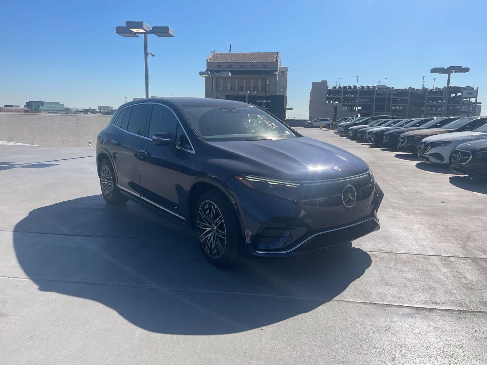 Certified 2023 Mercedes-Benz EQS SUV Base with VIN 4JGDM2DB9PA011429 for sale in Los Angeles, CA