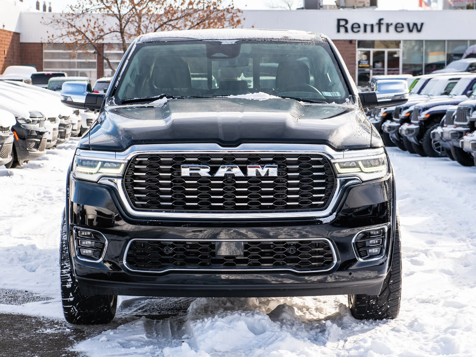 New 2026 Black RAM Tungsten*, 22 Inch American Force Wheels, 33 Inch Tires image 13