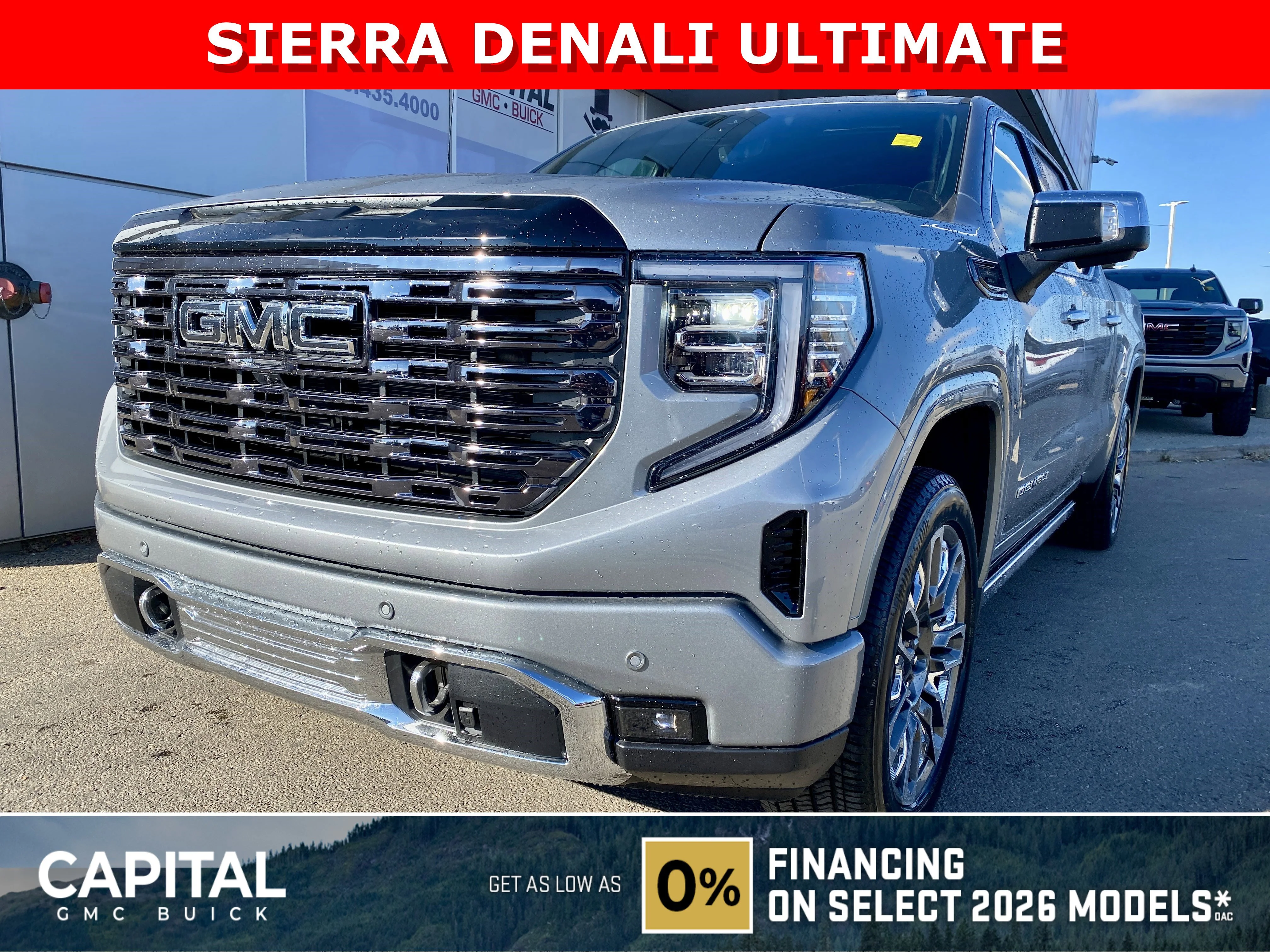 New 2026 STERLING METALLIC GMC Denali Ultimate image 1