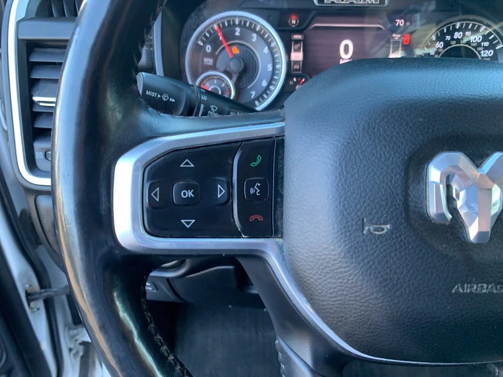 Used 2020 Bright White Clearcoat Ram Laramie image 16