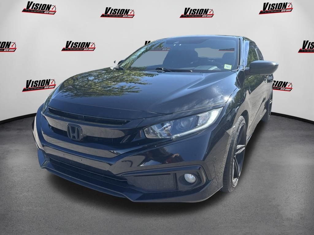 Used 2020 Black Honda Sport image 1