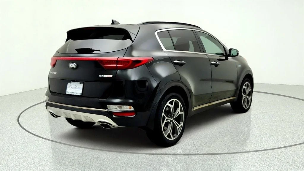 Used 2021 Black Cherry Kia SX Turbo AWD image 5