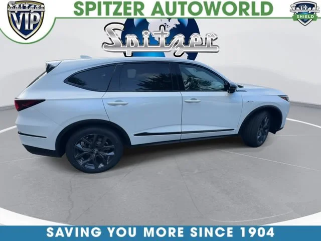 Used 2023 Platinum White Pearl Acura SH-AWD with A-Spec Package image 39