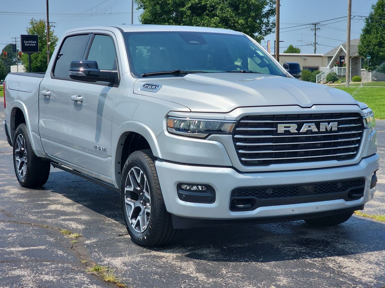 New 2026 Silver Zynith Exterior Paint RAM Laramie image 1