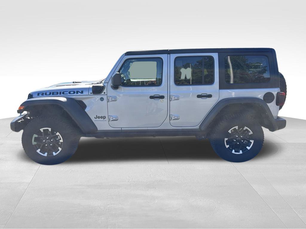 Used 2024 Silver Jeep Rubicon 4xe image 2