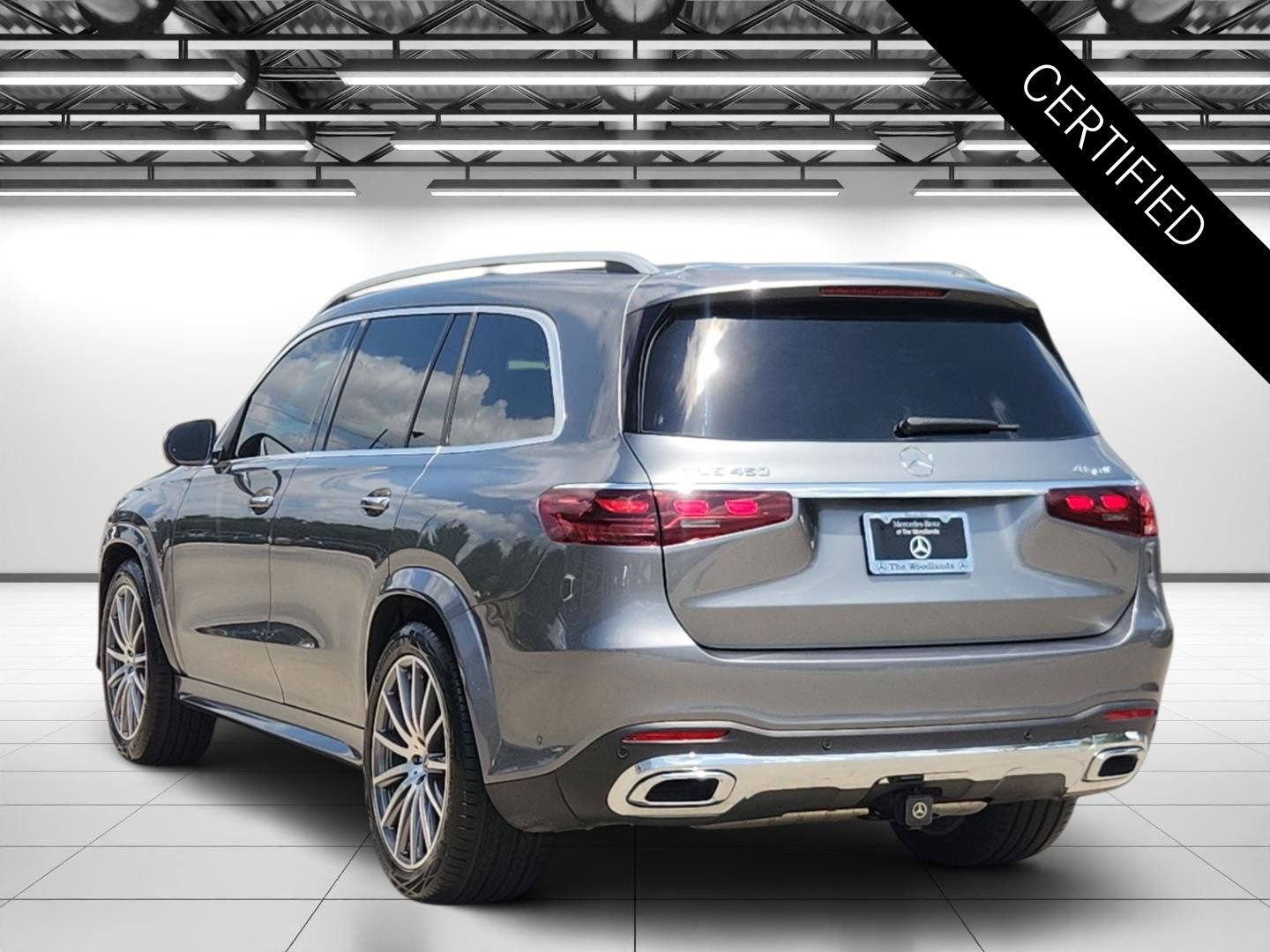 Certified Used 2025 Selenite Grey Metallic Mercedes-Benz GLS 450 image 7