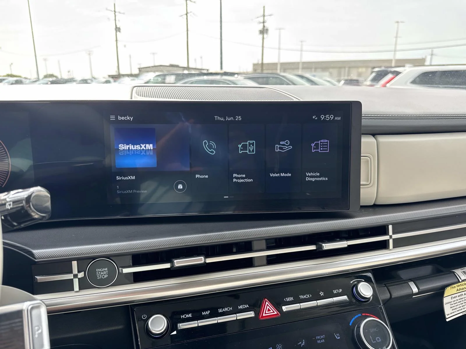 Used 2025 Serenity White Hyundai SEL image 24