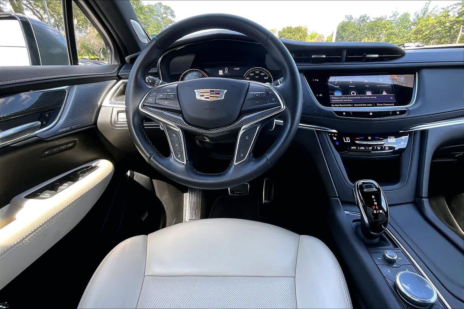 Used 2021 Satin Steel Metallic Cadillac AWD Sport image 6