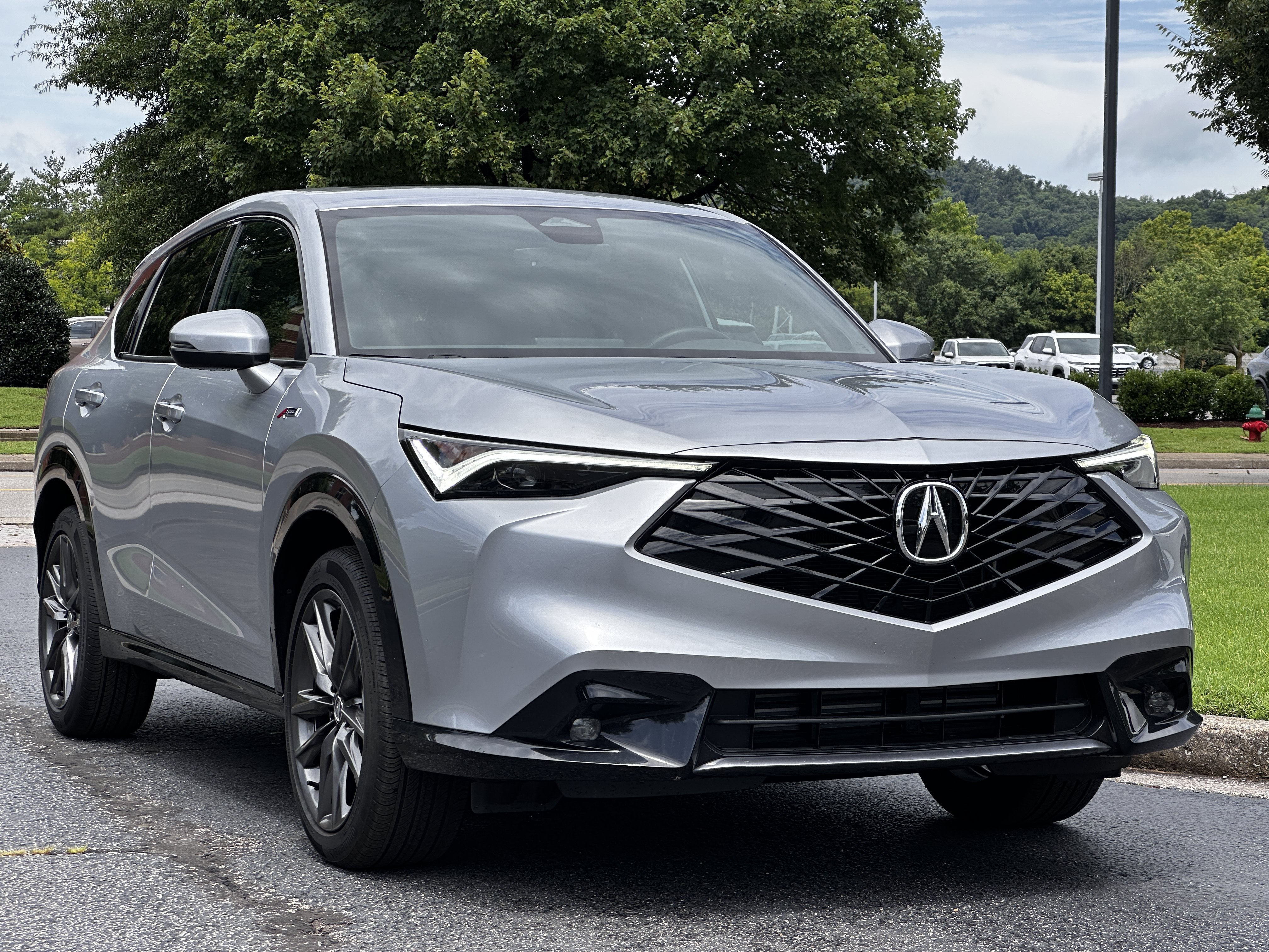 Used 2025 Solar Silver Metallic Acura FWD A-SPEC image 29