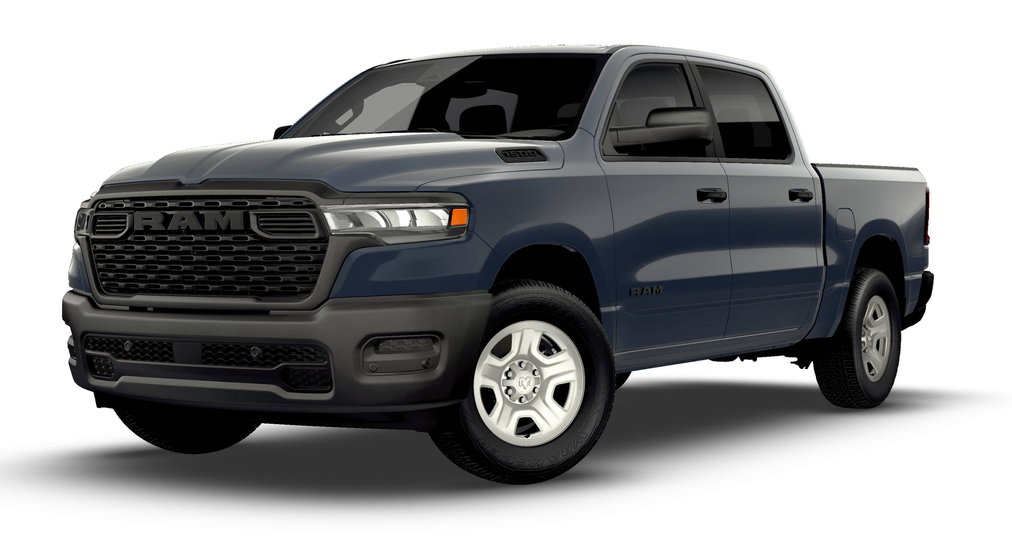 New 2026 Forged Blue Metallic Exterior Paint RAM TRADESMAN image 13