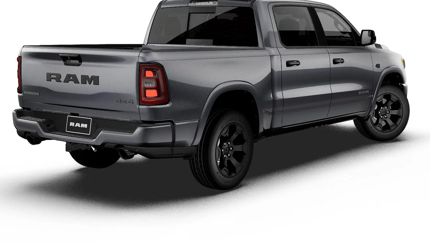 New 2027 Granite Crystal Metallic Clear-Coat Exterior Paint RAM Big Horn/Lone Star image 2