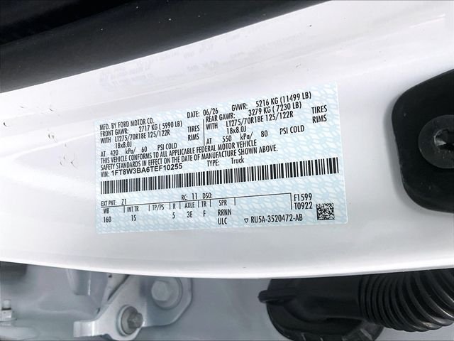 New 2026 Oxford White Ford F-350® XL image 14