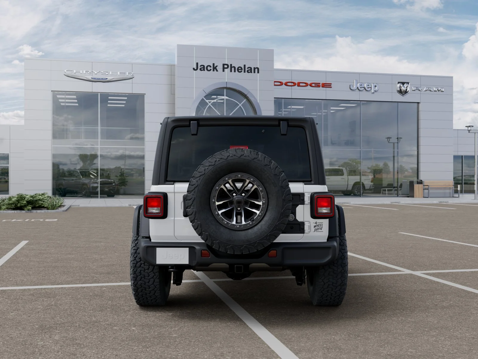 New 2026 Bright White Clear-Coat Exterior Paint Jeep Willys image 33