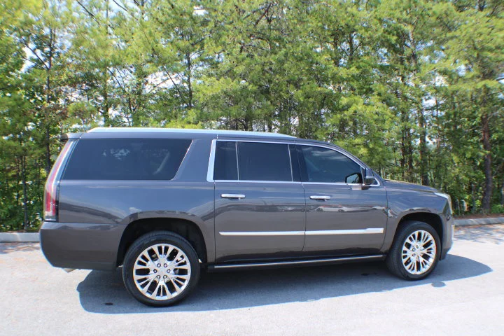 Used 2016 DARK GRANITE METALLIC Cadillac Premium Collection image 2