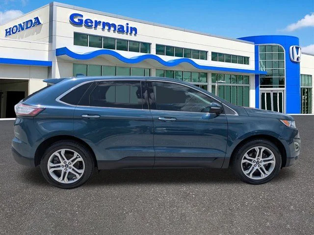 Used 2016 Blue Metallic Ford Titanium image 4